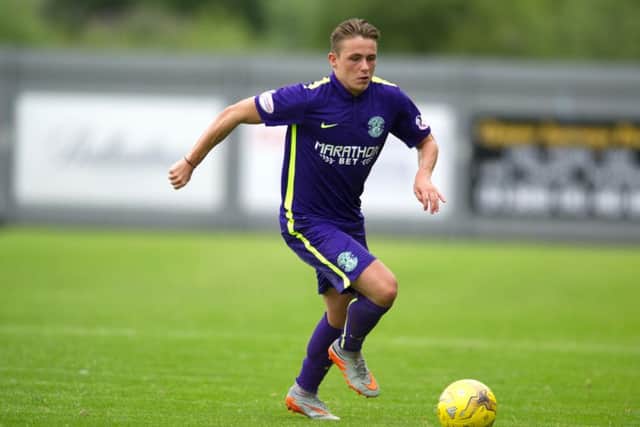Scott Allan could be heading to Celtic, with two players going to Easter Road as part of the deal. Picture: John Devlin