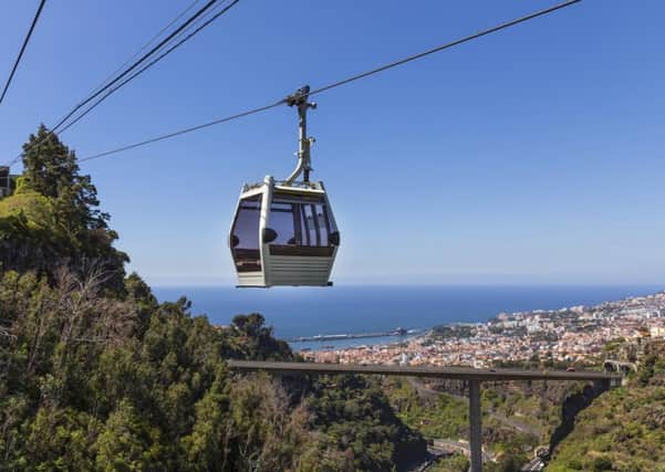 Cable car to Monte at Funchal, Madeira Island, Portugal. Picture: Contributed