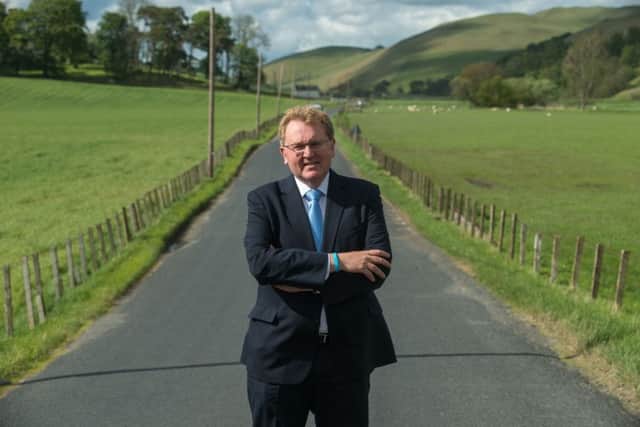David Mundell says the Tories are moving the UK to a higherwage society. Picture: Andrew O'Brien