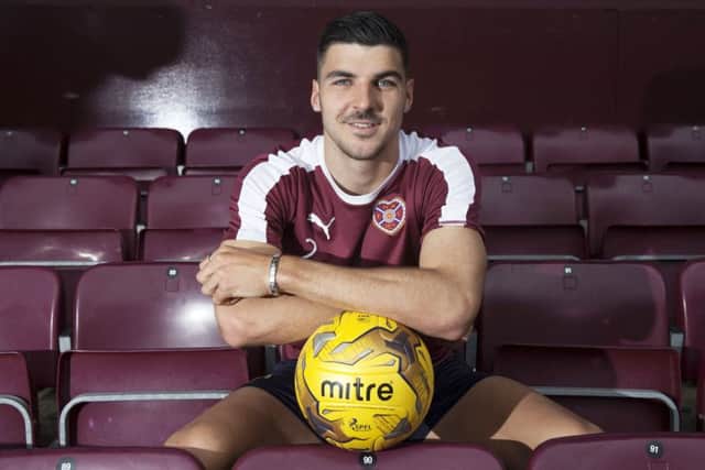 Callum Paterson's form has alerted Robbie Neilson to potential transfer interest in the player. Picture: Ross Brownlee/SNS