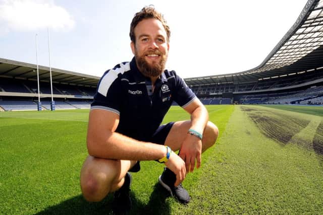 Ruaridh Jackson is keen to make a good impression at fullback but wary of trying too hard to impress with the World Cup looming. Picture: Lisa Ferguson