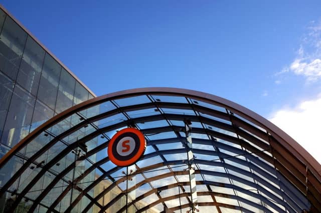 Glasgow Underground at St Enoch. Picture: John Devlin