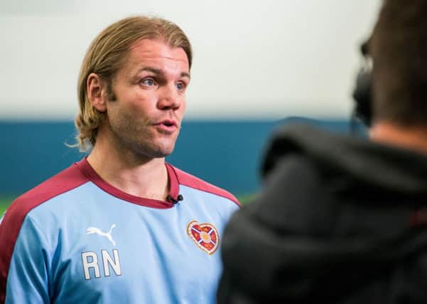 Hearts head coach Robbie Neilson. Picture: Ian Georgeson