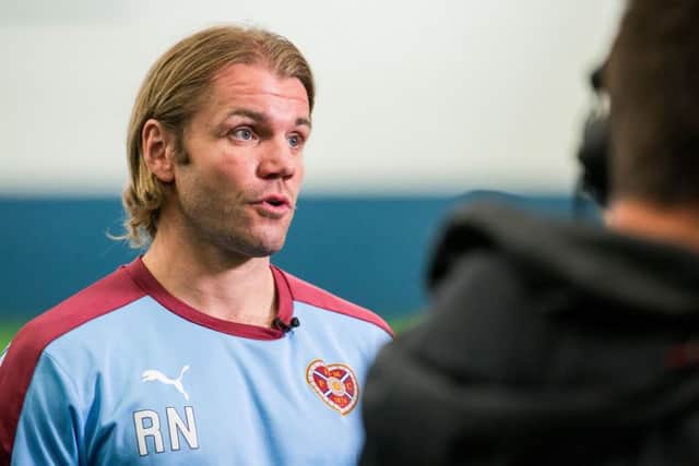 Hearts head coach Robbie Neilson. Picture: Ian Georgeson