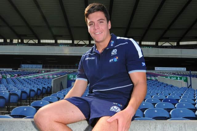 Hugh Blake has been picked at No 7 despite Blair Cowan's solid Six Nations campaign but the shirt is still up for grabs. Picture: Eric McCowat