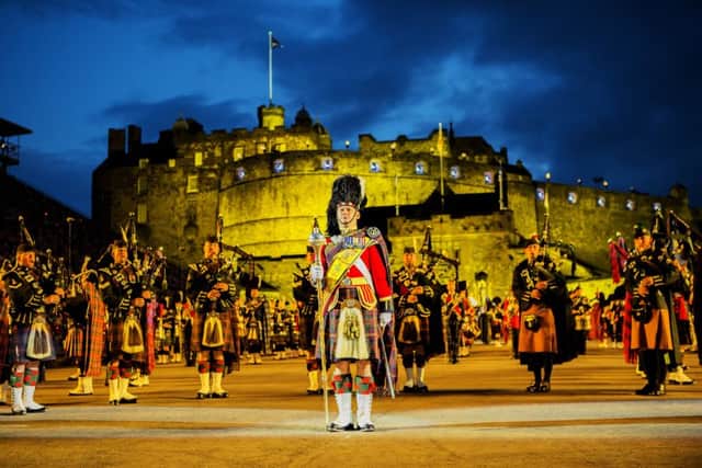 The Royal Edinburgh Military Tattoo could be seen as 'glorifying conflict and war'. Picture: Malcolm McCurrach
