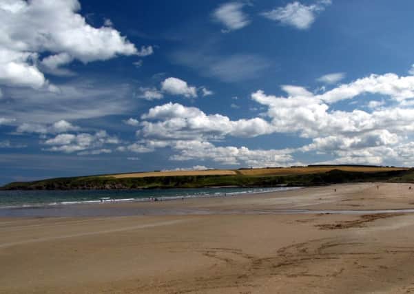 Sandend Beach, where the rescue took place. Picture: Flickr/CC