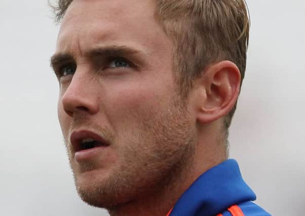 England's Stuart Broad hailed the input of former players. Picture: Getty