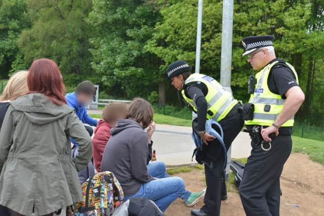 Police tactics of stop and search used against children have been particularly controversial. Picture: George McLuskie