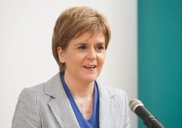 Nicola Sturgeon is expected to set out the Scottish Government's approach to ensuring children have an equal chance to succeed. Picture: John Devlin