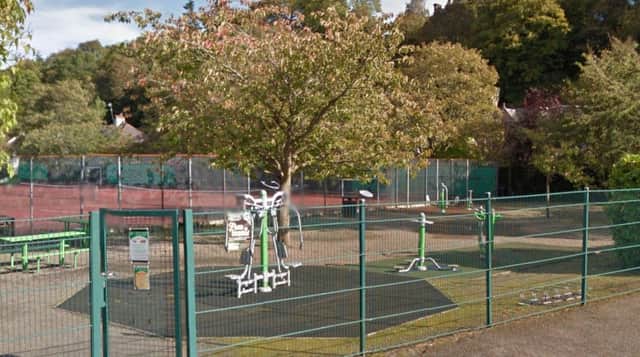 Bellfield Park in Inverness, where a man approached a group of young children. Picture: Google Maps