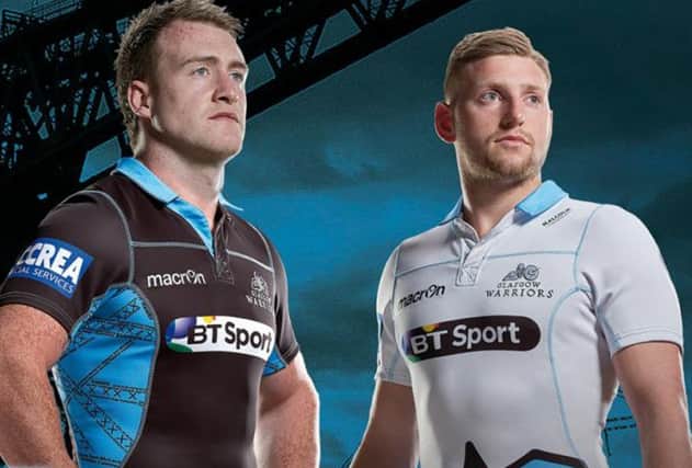 The new Glasgow Warriors kit draws heavily on the city's heritage. Picture: Glasgow Warriors