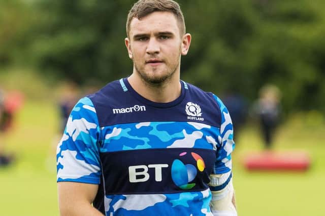 Adam Ashe: In squad for Turin. Picture: SNS