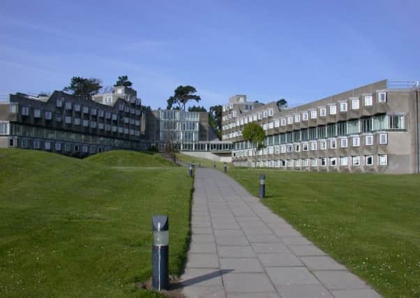 Andrew Melville Hall, St Andrews University, whose academics are at the centre of the new row. Picture: Contributed