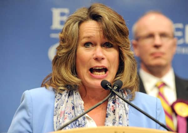 SNP MP Michelle Thomson has said computer hackers are to blame for the presence of an email address among a list of users of the extramarital dating website Ashley Madison. Picture: TSPL
