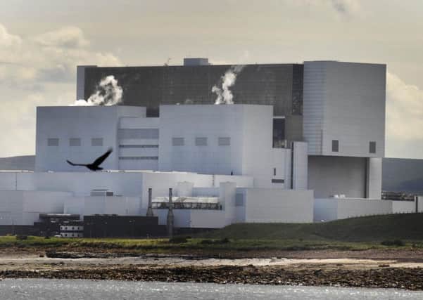 Torness Nuclear Power Station, near Dunbar, in Scotland, one of 11 such stations in the UK. Picture: PA