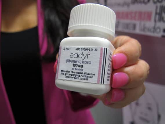 After two rejections the U.S. Food and Drug Administration gave approval for the drug, also known as flibanserin. Picture: AP