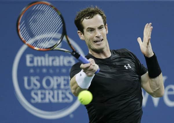 Andy Murray saw off a spirited challenge from veteran Mardy Fish. Picture: AP
