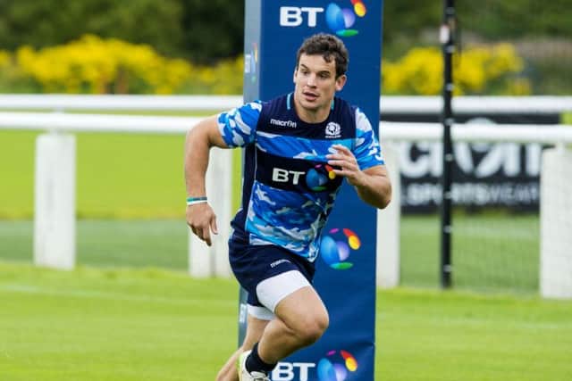 'Kilted Kiwi' John Hardie will make his Scotland debut against Italy in Turin. Picture: SNS