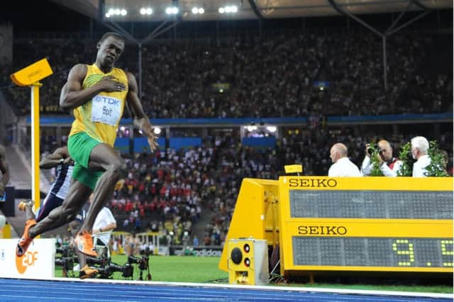 Bolt will face drug cheat Justin Gatlin in both the 100 and 200m. Picture: Getty
