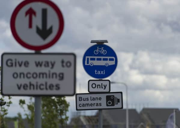 A single bus lane in Glasgow has generated more than two million pounds in fines since last year. Picture: Steven Scott Taylor