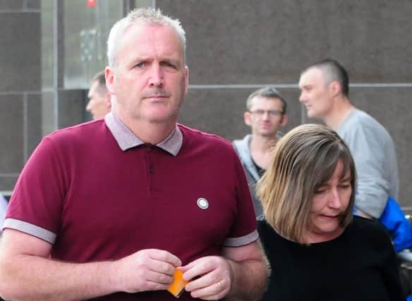 Jacqueline and Matthew McQuade, who lost their daughter Erin and Jacqueline's parents Jack and Lorraine Sweeney, at court. Picture: Hemedia
