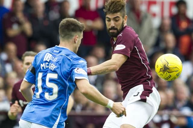 The comments were made after the first game of the season between Hearts and St Johnstone. Picture: Ian Rutherford