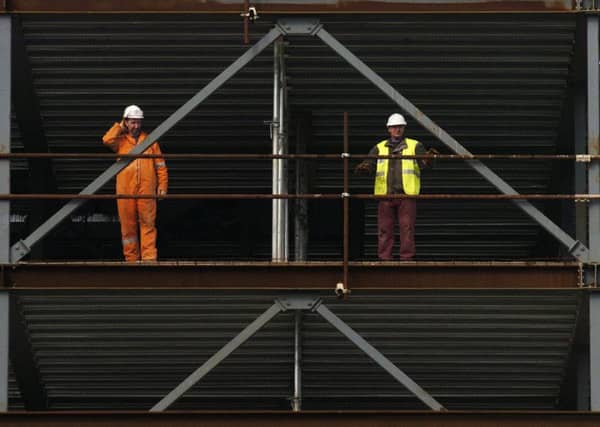 Large one-off public building projects boosted the period of growth. Picture: Phil Wilkinson