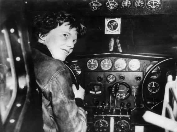 On this day in 1932 Amelia Earheart became the first woman to make a transcontinental non-stop flight. Picture: Getty