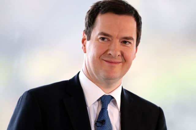 George Osborne said "the job is not done" over the economy. Picture: AP