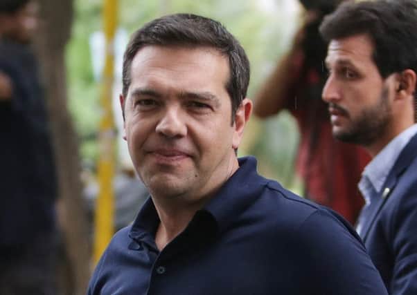 Alexis Tsipras resignation sparked concerns on bailout. Picture: AP