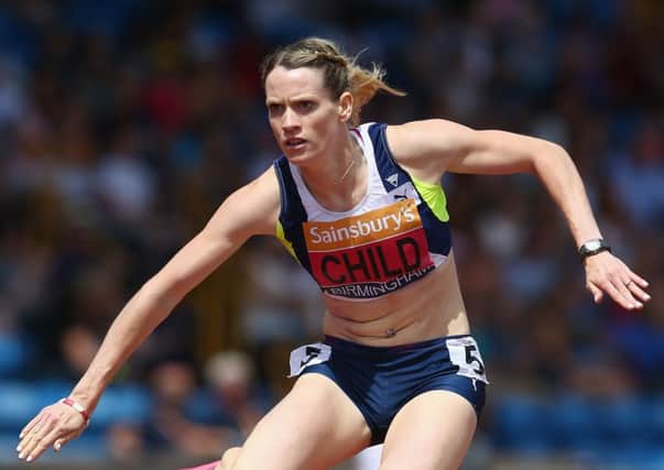 A tweak to her stride pattern has left Eilidh Child marginally off the pace this season. Picture: Getty