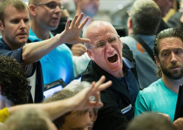 Chinese markets have fallen sharply sending global bourses into a tailspin. Picture: Getty