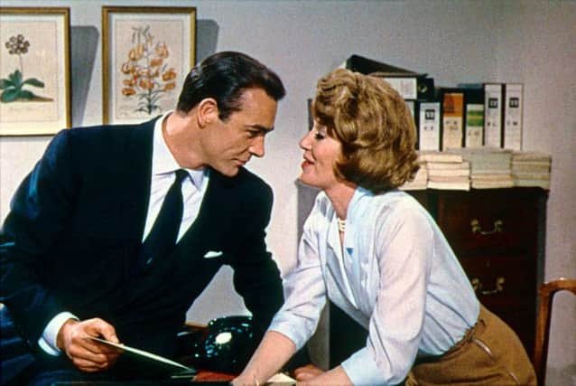Masterful and bewitching, Sean Connery at the height of his on-screen powers with Lois Maxwell in From Russia With Love in in 1963. Picture: The Kobal Collection