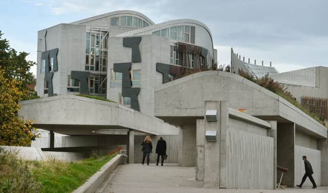 42 crimes reported at the Scottish Parliament since 2013 remain unsolved. Picture: Neil Hanna