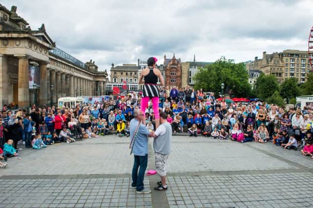 Edinburgh is lacking music during August festival season. Picture: Ian Georgeson