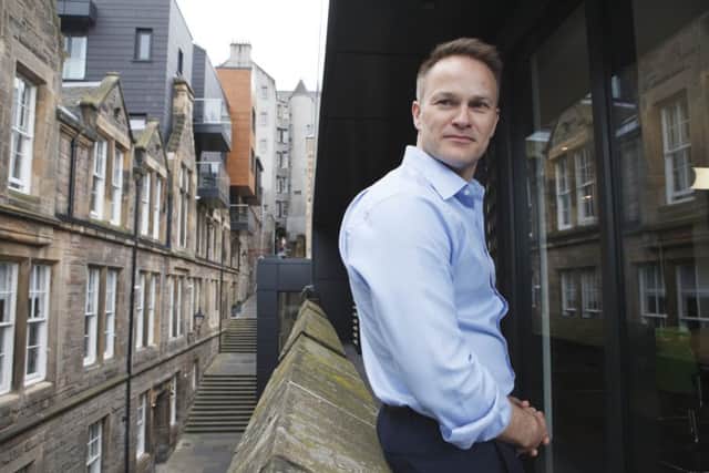 Stewart says the focus is on seeking new opportunities in Glasgow but London is a potential target. Picture: Toby Williams