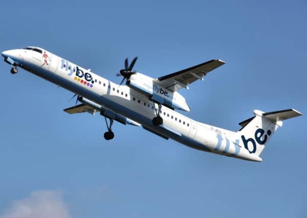 A FlyBe aircraft similar to the one involved. Picture: Wiki Commons