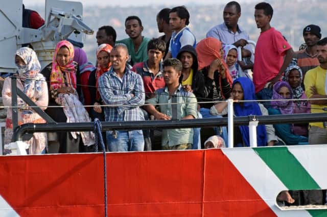 Migrants are not arriving in Italy or Greece, says Italy's foreign minister, 'they are arriving in Europe'. Picture: AFP/Getty