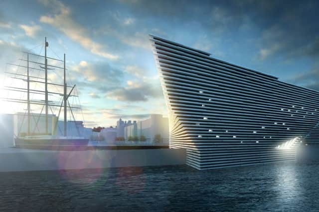 An artist's impression of the new V&A museum. Picture: Contributed
