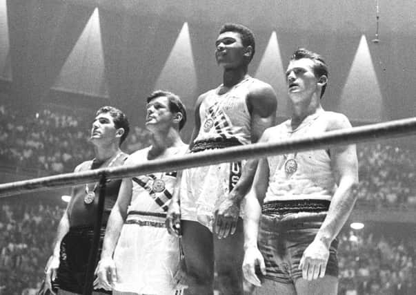 On this day in 1960 the Rome Olympics opened, at which US light-heavyweight Cassius Clay, later Muhammad Ali, won gold. Picture: Getty