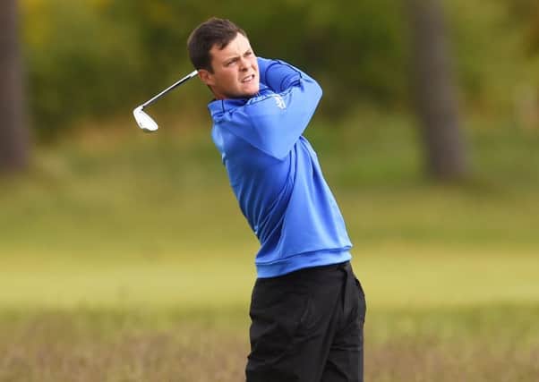 Jack McDonald, pictured, and Grant Forrest are Scotland's representatives in the Great Britain & Ireland team for the Walker Cup. Picture: SNS