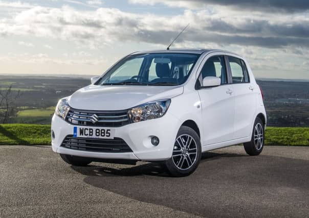 Five-seater Suzuki Celerio. Picture: Contributed
