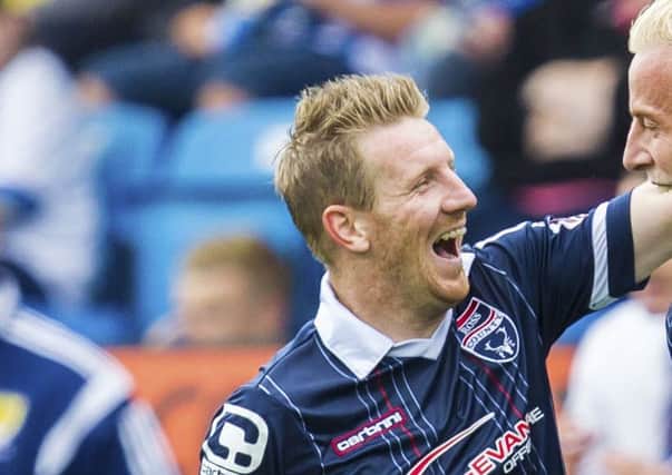 Michael Gardyne netted for Ross County. Picture: SNS