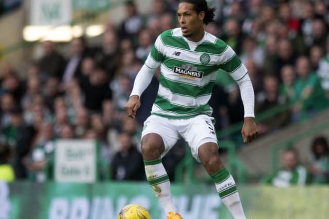Celtic defender Virgil van Dijk is looking to leave the club this week. Picture: PA