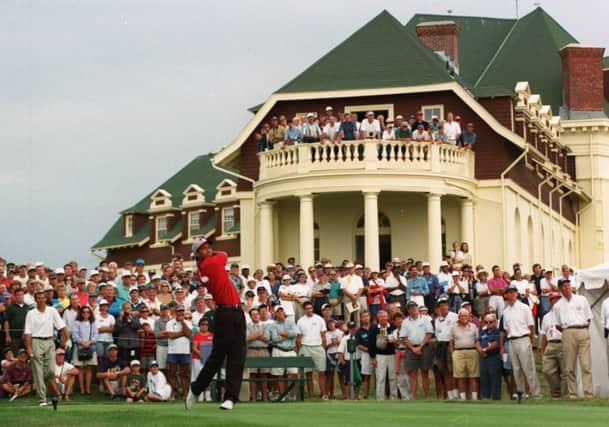 On this day in 1995 Tiger Woods won the US Amateur Championship, turning professional the following year. Picture: Getty