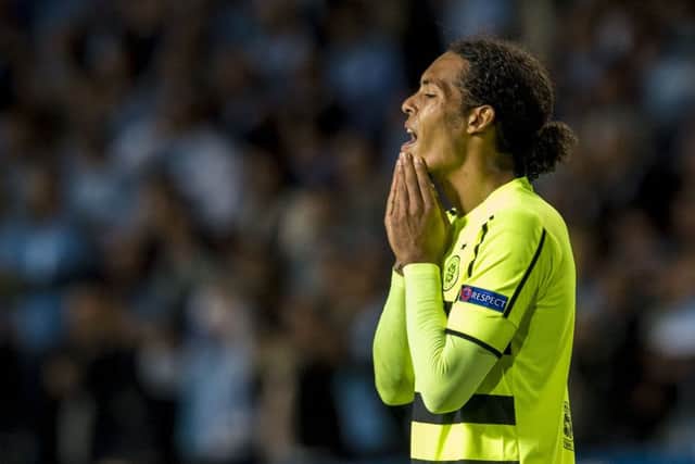 Virgil van Dijk is left stunned by the defeat. Picture: SNS