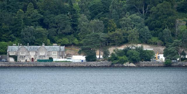 Inverinate Lodge, owned by Sheikh Mohammed Bin Rashid al-Maktoum, on the shores of Loch Duich in Wester Ross. Picture: Hemedia