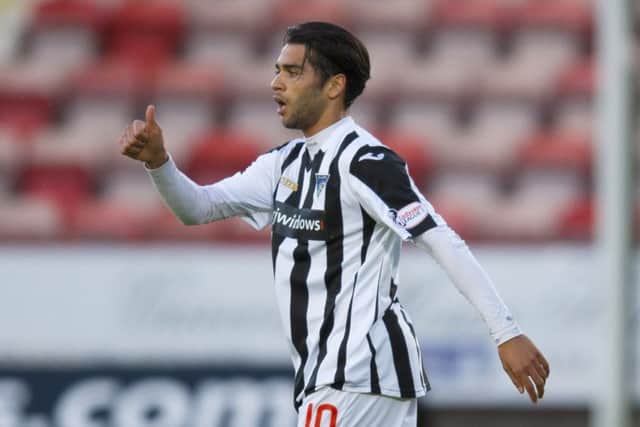 Dunfermlines scoring sensation Faissal El Bakhtaoui learned his skills while playing futsal. Picture: SNS