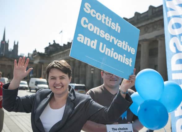 Scottish Conservative leader Ruth Davidson. Picture: Lesley Martin